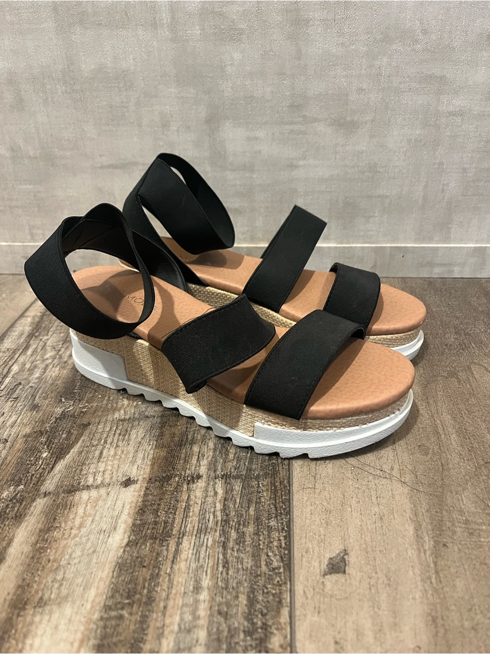 Strappy Wedge Sandals